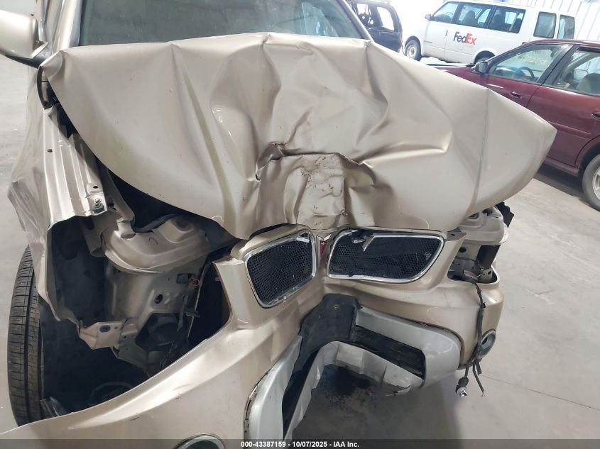 2007 Pontiac Torrent VIN: 2CKDL73F476120914 Lot: 43387159