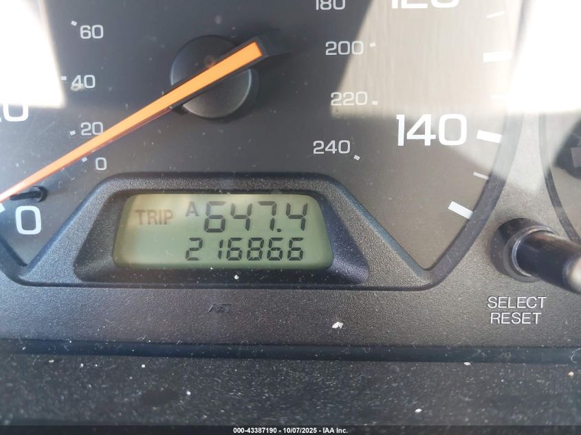 1998 Honda Accord Ex VIN: 1HGCG6679WA172838 Lot: 43387190