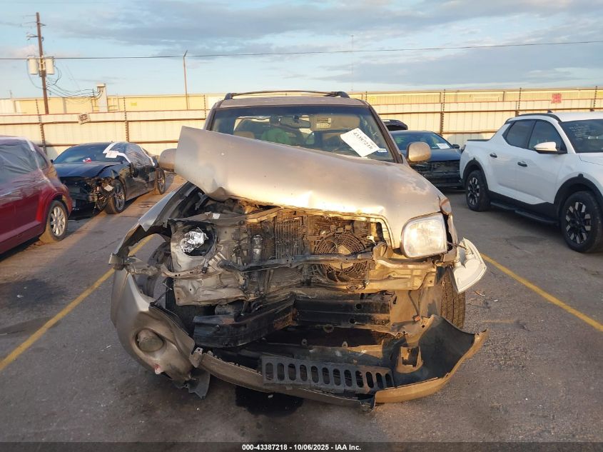2005 Toyota Sequoia Limited V8 VIN: 5TDZT38A95S252430 Lot: 43387218