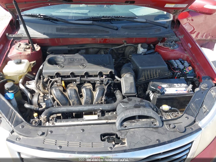 2009 Kia Optima Lx VIN: KNAGE228995308831 Lot: 43387228