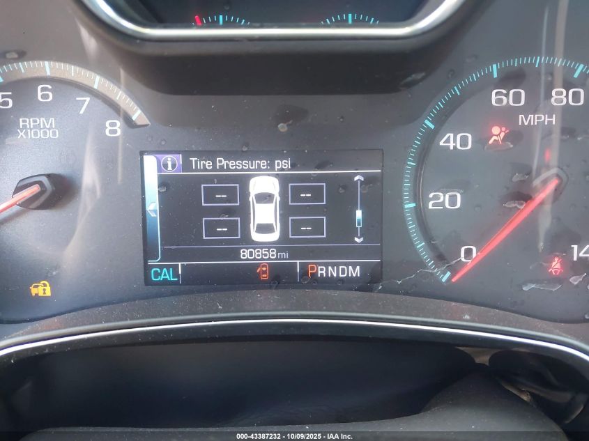 2017 Chevrolet Impala 1Lt VIN: 2G1105S38H9182369 Lot: 43387232