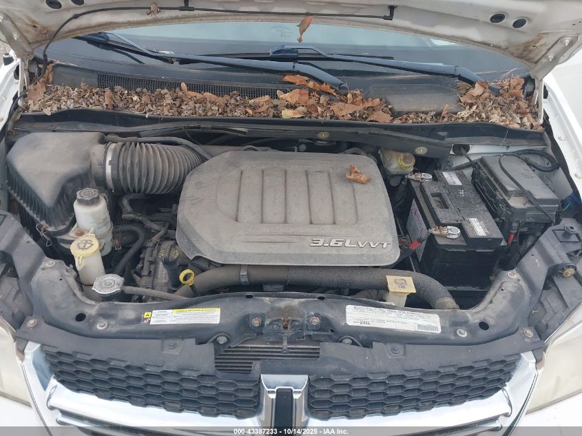 2012 Dodge Grand Caravan Se/Avp VIN: 2C4RDGBG7CR292190 Lot: 43387233