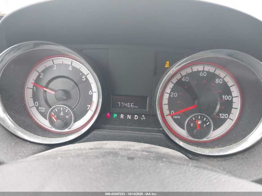 2012 Dodge Grand Caravan Se/Avp VIN: 2C4RDGBG7CR292190 Lot: 43387233