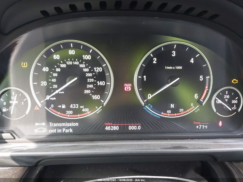 2014 BMW 535D VIN: WBAXA5C52ED690007 Lot: 43387243