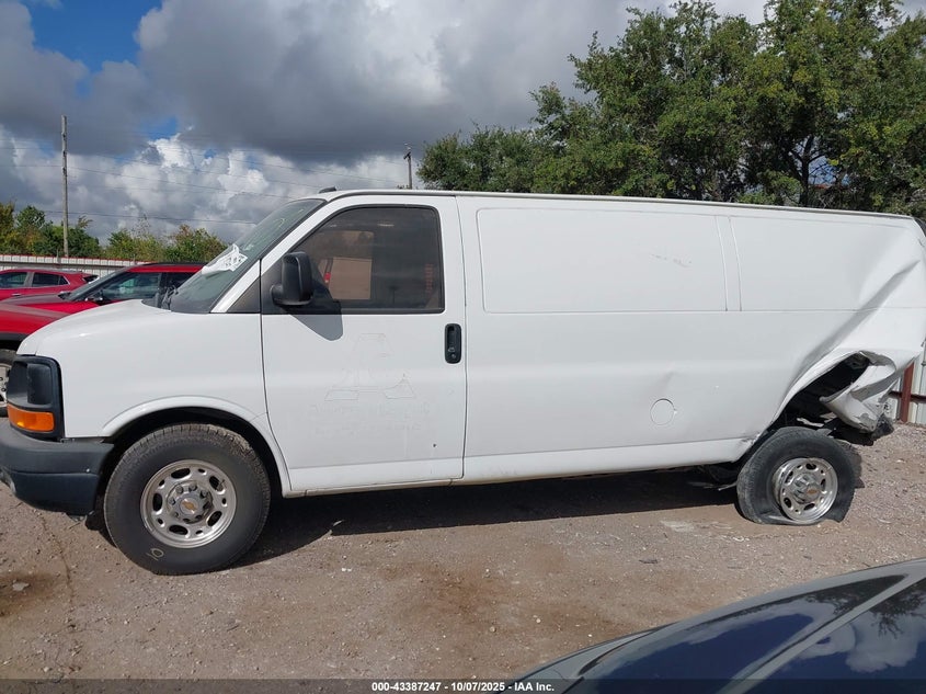 2015 Chevrolet Express 2500 Work Van VIN: 1GCWGGCF9F1228676 Lot: 43387247