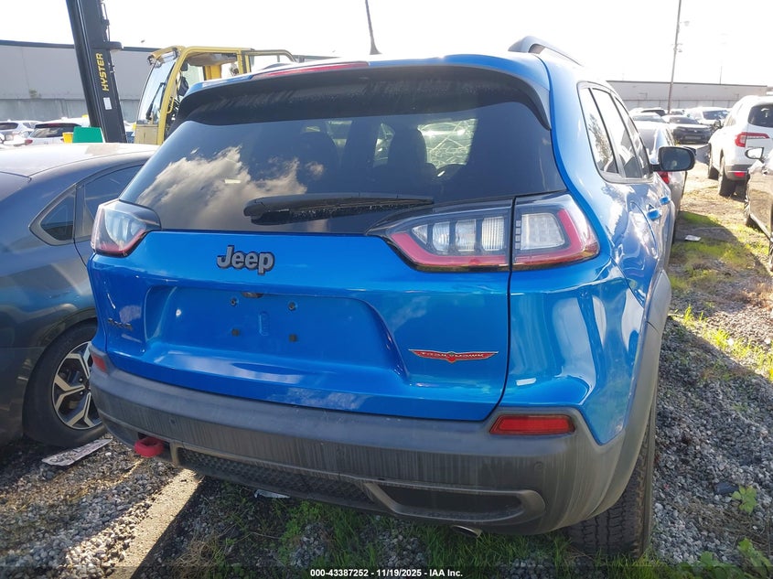 2021 Jeep Cherokee Trailhawk 4X4 VIN: 1C4PJMBX7MD239895 Lot: 43387252