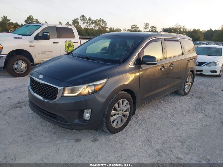 2015 Kia Sedona Ex VIN: KNDMC5C18F6047437 Lot: 43387270