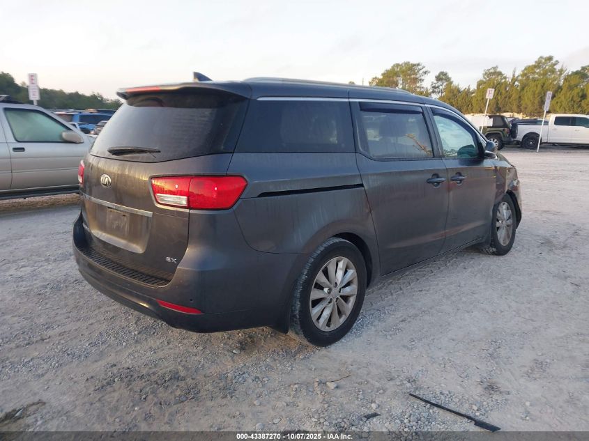2015 Kia Sedona Ex VIN: KNDMC5C18F6047437 Lot: 43387270