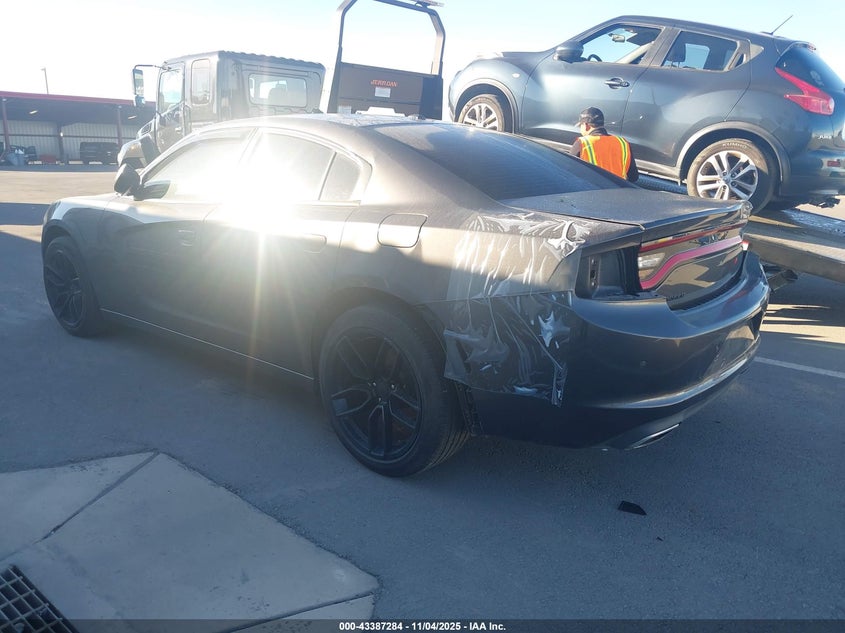 Vin: 2c3cdxbg8gh122572, lot: 43882033, dodge charger se 20163