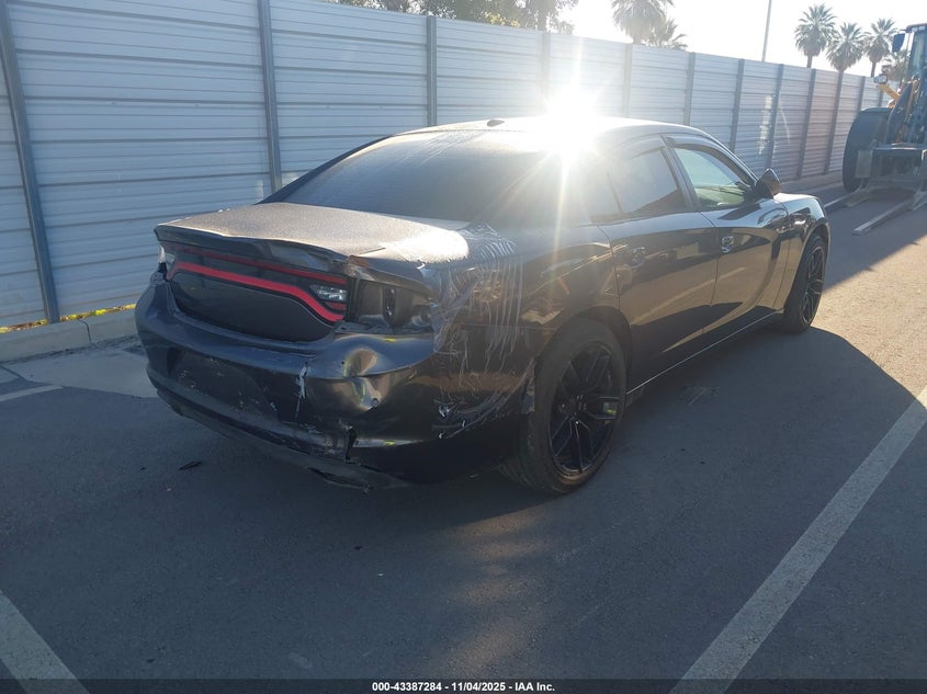 Vin: 2c3cdxbg8gh122572, lot: 43882033, dodge charger se 20164