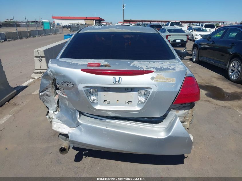 2006 Honda Accord 3.0 Lx VIN: 1HGCM66376A044443 Lot: 43387295