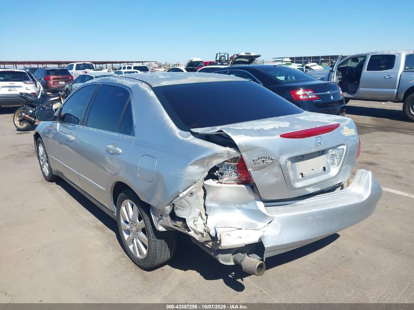 2006 Honda Accord 3.0 Lx VIN: 1HGCM66376A044443 Lot: 43387295