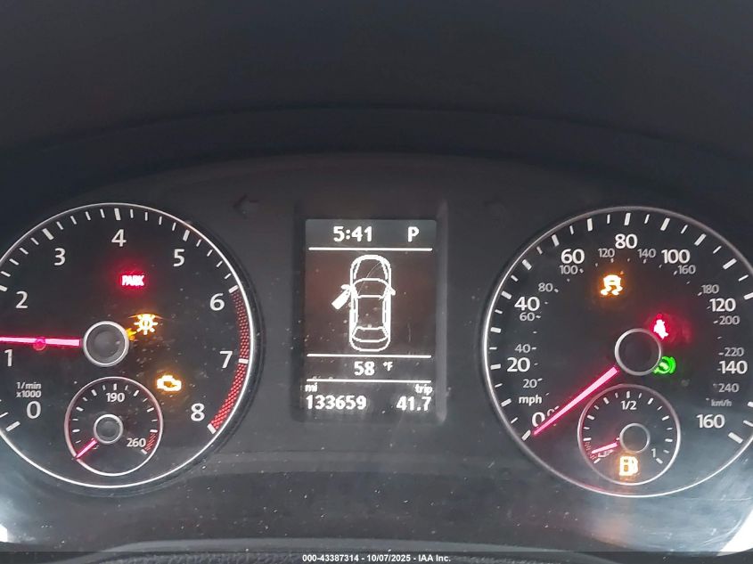 2014 Volkswagen Passat 1.8T Se VIN: 1VWBT7A37EC044260 Lot: 43387314