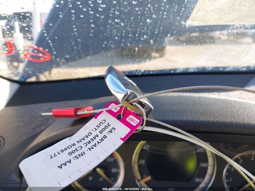 2008 Mercedes-Benz C 300 Luxury/Sport VIN: WDDGF54XX8F073294 Lot: 43387315