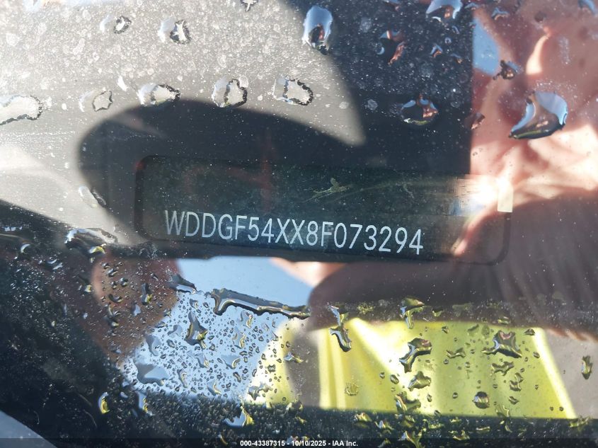 2008 Mercedes-Benz C 300 Luxury/Sport VIN: WDDGF54XX8F073294 Lot: 43387315