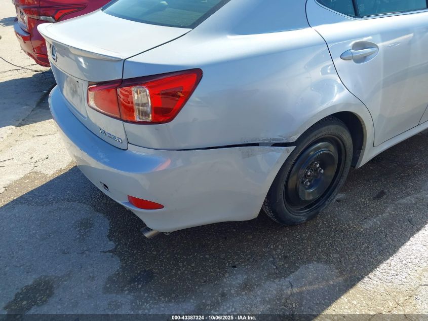2011 Lexus Is 250 VIN: JTHBF5C28B5145048 Lot: 43387324