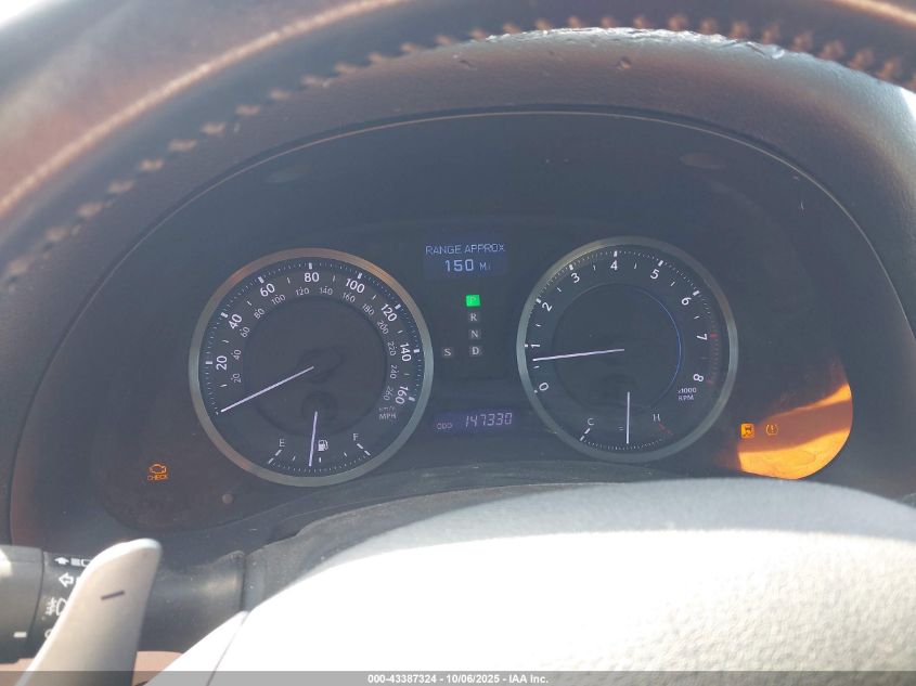 2011 Lexus Is 250 VIN: JTHBF5C28B5145048 Lot: 43387324