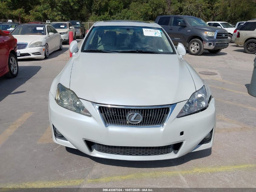 2011 Lexus Is 250 VIN: JTHBF5C28B5145048 Lot: 43387324