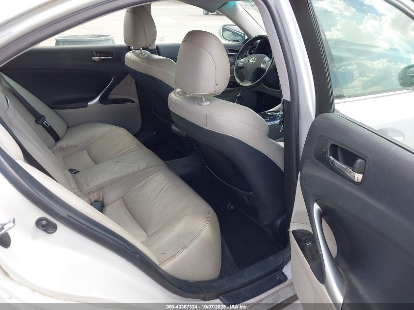 2011 Lexus Is 250 VIN: JTHBF5C28B5145048 Lot: 43387324