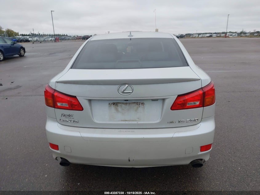 2008 Lexus Is 250 VIN: JTHCK262085018667 Lot: 43387338