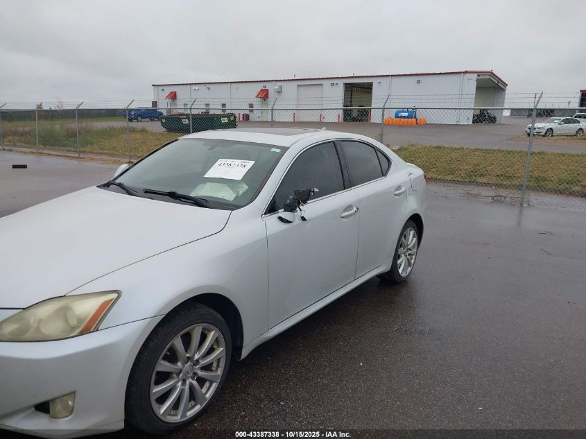 2008 Lexus Is 250 VIN: JTHCK262085018667 Lot: 43387338