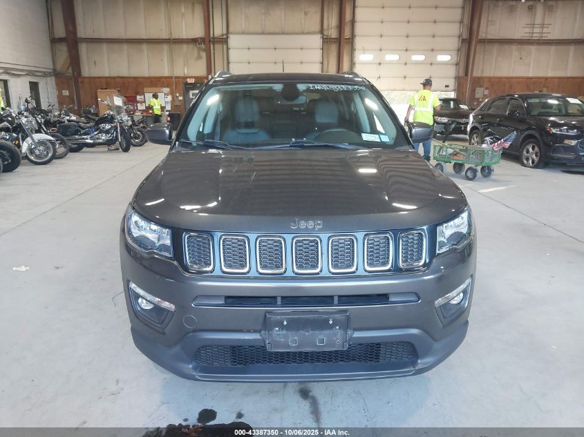 2019 Jeep Compass Latitude 4X4 VIN: 3C4NJDBB8KT767450 Lot: 43387350