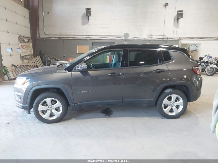 2019 Jeep Compass Latitude 4X4 VIN: 3C4NJDBB8KT767450 Lot: 43387350