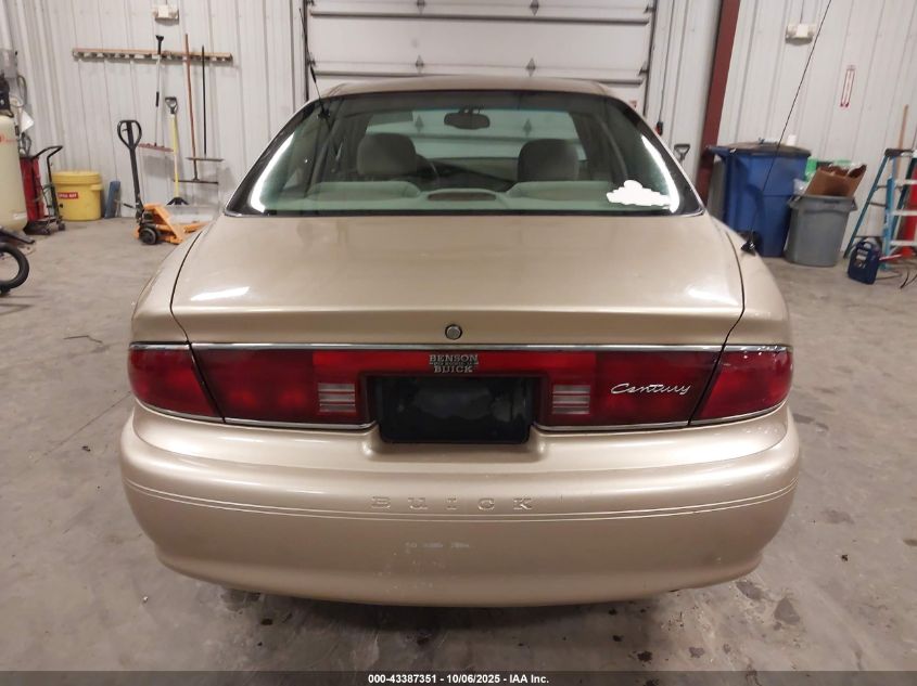 2004 Buick Century VIN: 2G4WS52J341240625 Lot: 43387351