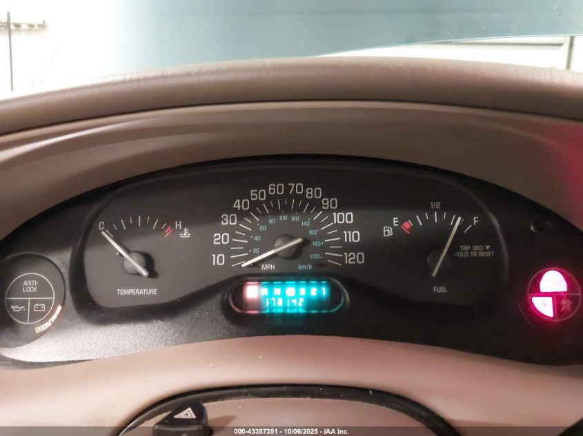 2004 Buick Century VIN: 2G4WS52J341240625 Lot: 43387351