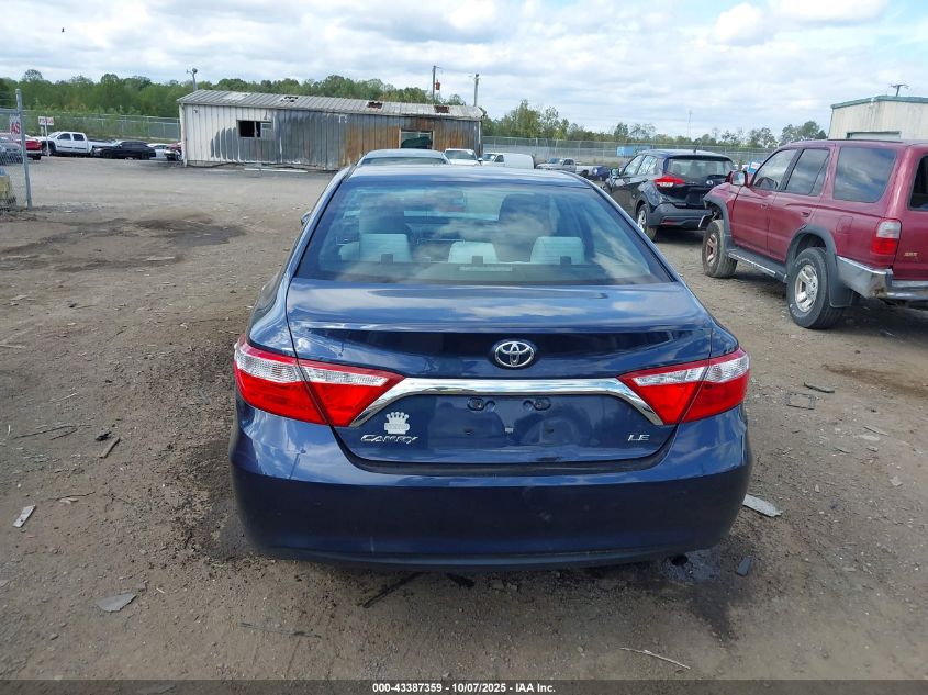 2015 Toyota Camry Le VIN: 4T4BF1FK7FR508944 Lot: 43387359