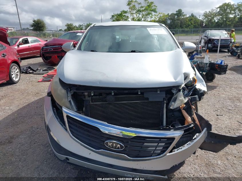 2012 Kia Sportage Lx VIN: KNDPB3A20C7321137 Lot: 43387375