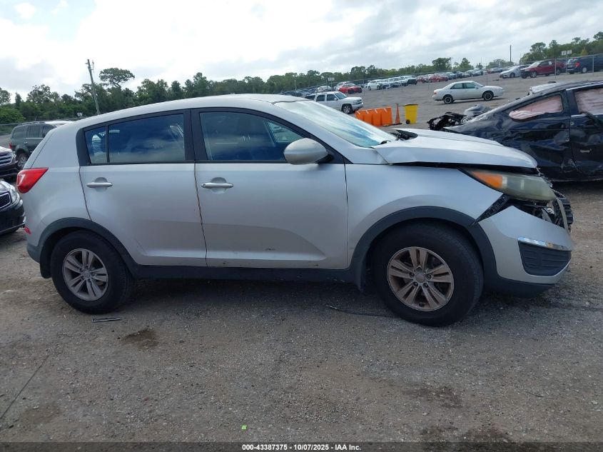 2012 Kia Sportage Lx VIN: KNDPB3A20C7321137 Lot: 43387375