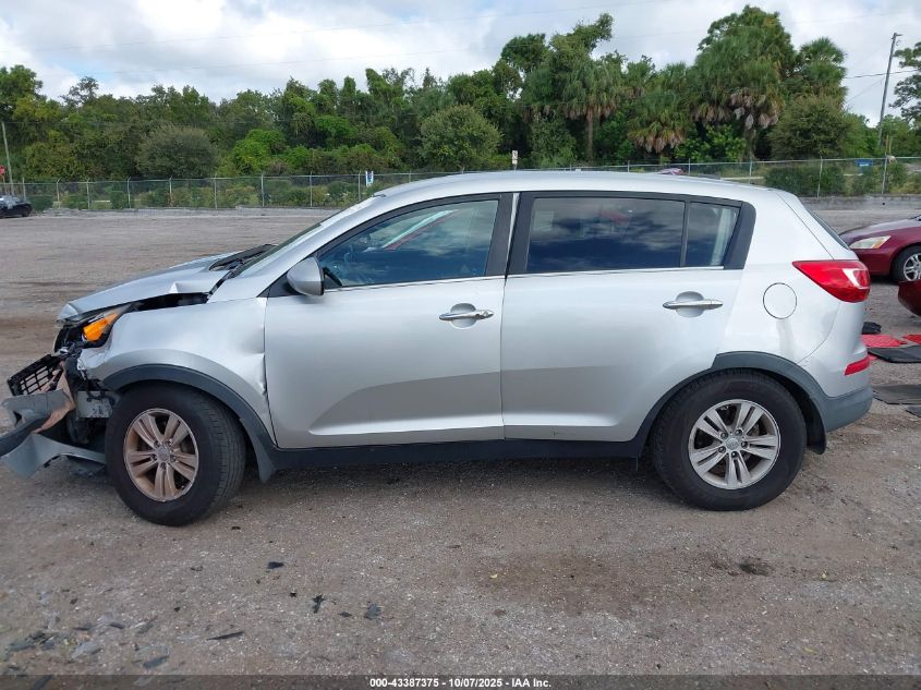 2012 Kia Sportage Lx VIN: KNDPB3A20C7321137 Lot: 43387375