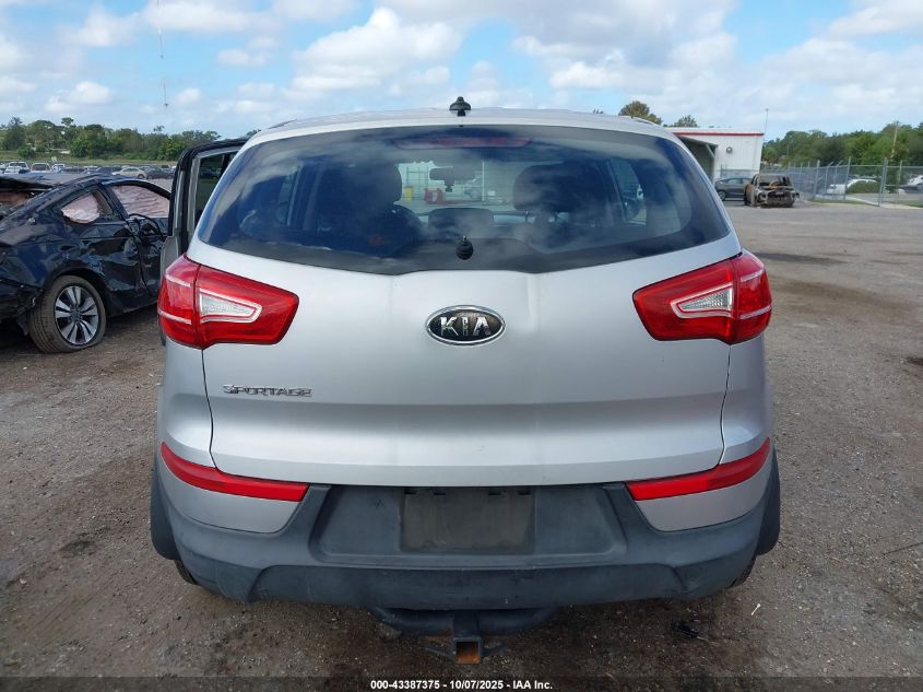 2012 Kia Sportage Lx VIN: KNDPB3A20C7321137 Lot: 43387375