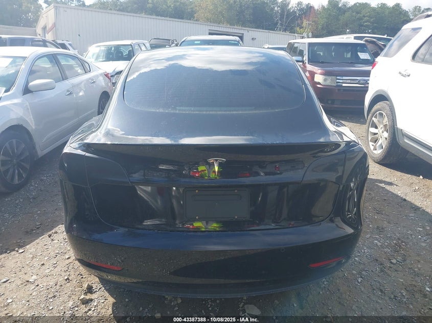 2022 Tesla Model 3 Rear-Wheel Drive VIN: 5YJ3E1EAXNF186628 Lot: 43387388