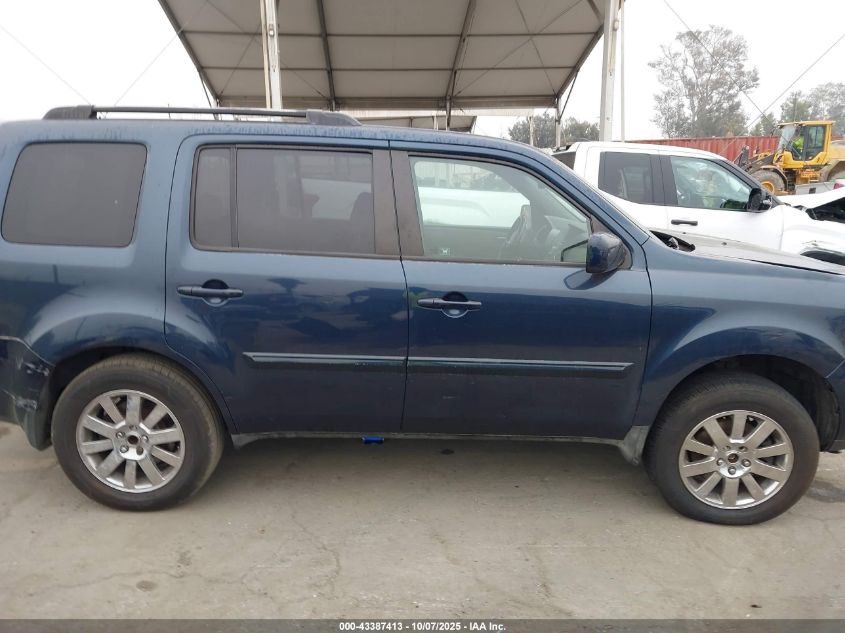 2009 Honda Pilot Ex-L VIN: 5FNYF38559B026806 Lot: 43387413