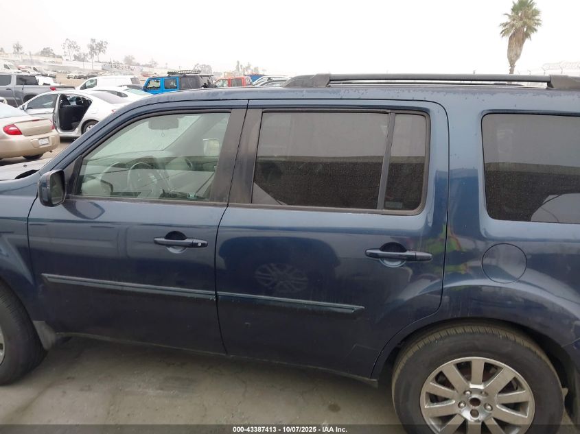 2009 Honda Pilot Ex-L VIN: 5FNYF38559B026806 Lot: 43387413