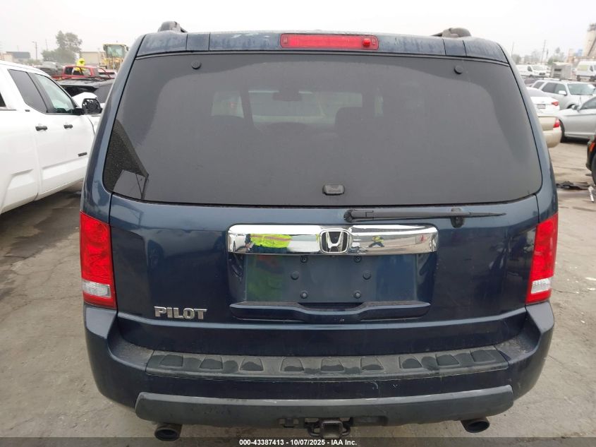 2009 Honda Pilot Ex-L VIN: 5FNYF38559B026806 Lot: 43387413