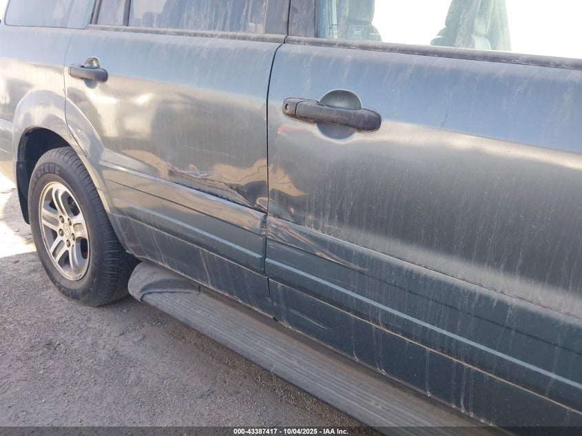 2005 Honda Pilot Ex-L VIN: 2HKYF18545H526116 Lot: 43387417