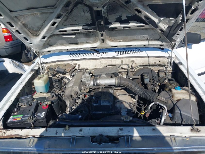 1991 Mazda B2600 Cab Plus VIN: JM2UF3145M0172626 Lot: 43387431