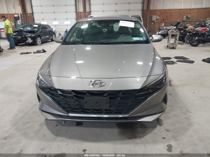 2023 Hyundai Elantra Se VIN: KMHLL4AG9PU595873 Lot: 43387451