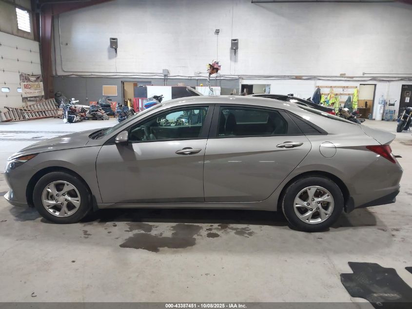 2023 Hyundai Elantra Se VIN: KMHLL4AG9PU595873 Lot: 43387451