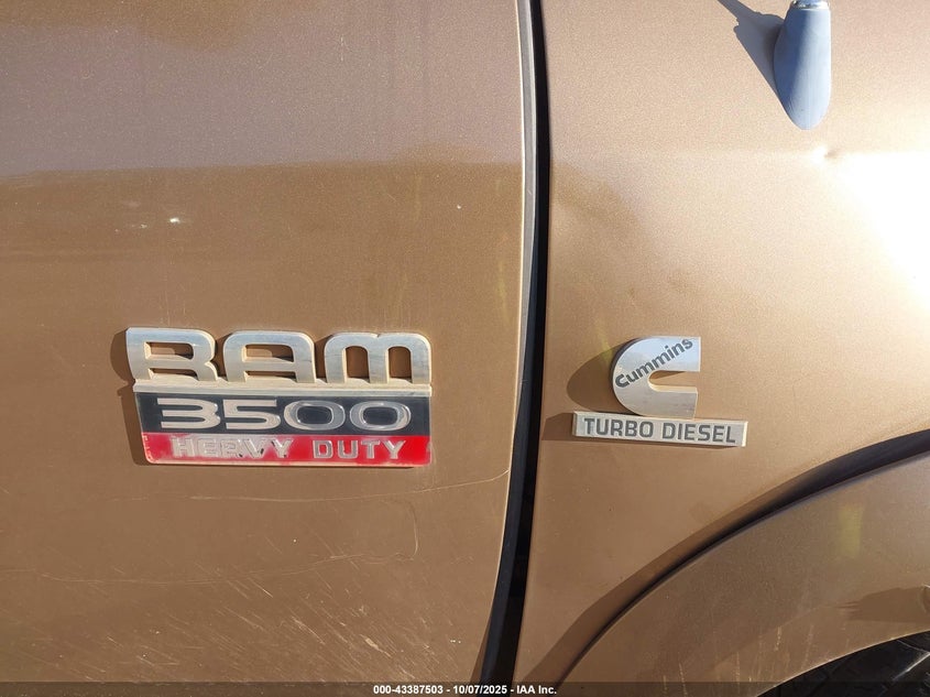 2012 Ram 3500 Laramie VIN: 3C63DRJLXCG109328 Lot: 43387503