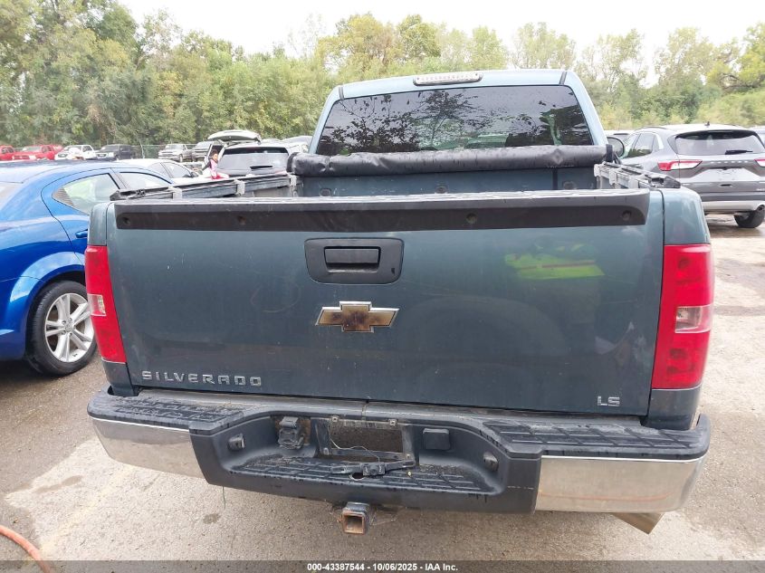 2008 Chevrolet Silverado 1500 Ls VIN: 2GCEK13C981245858 Lot: 43387544