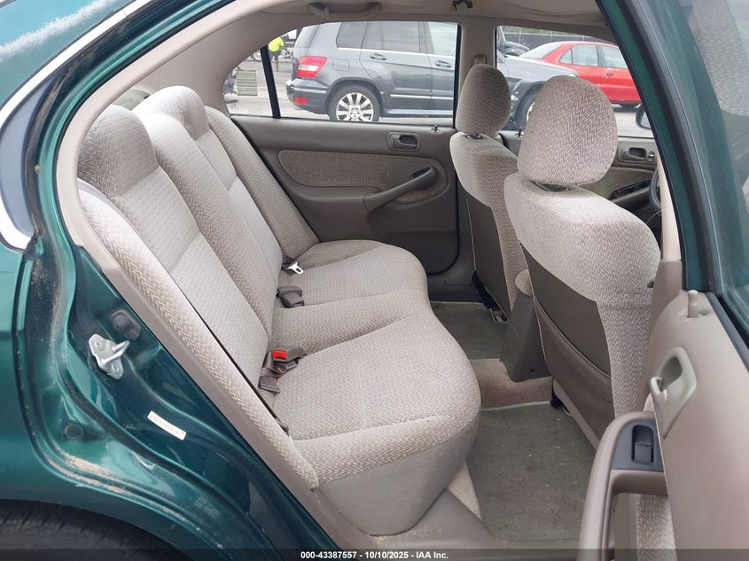 1999 Honda Civic Lx VIN: 2HGEJ6672XH548762 Lot: 43387557