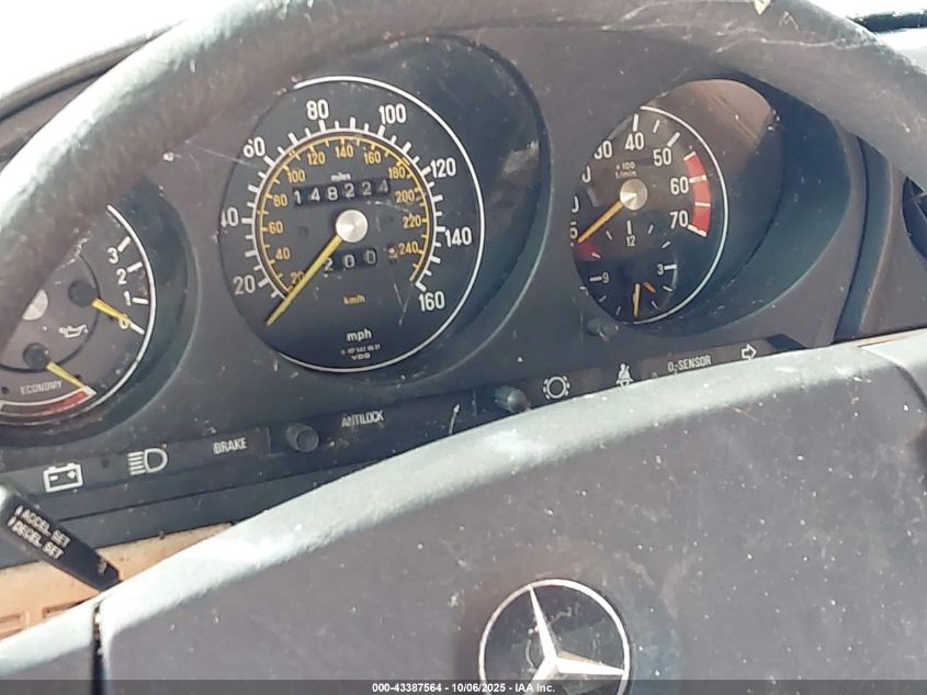 1985 Mercedes-Benz 380 Sl VIN: WDBBA45C4FA021578 Lot: 43387564