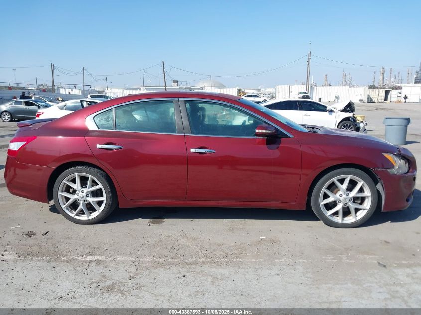2009 Nissan Maxima 3.5 Sv VIN: 1N4AA51E69C806676 Lot: 43387593