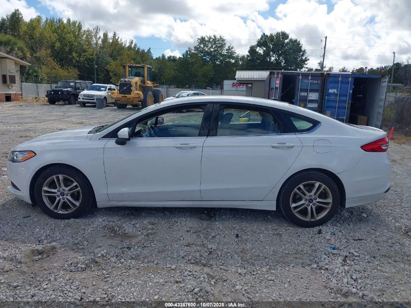 2018 Ford Fusion Se VIN: 3FA6P0HD7JR140194 Lot: 43387600