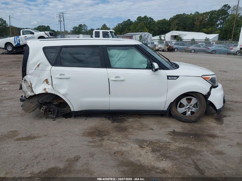 2019 Kia Soul VIN: KNDJN2A22K7635782 Lot: 43387612