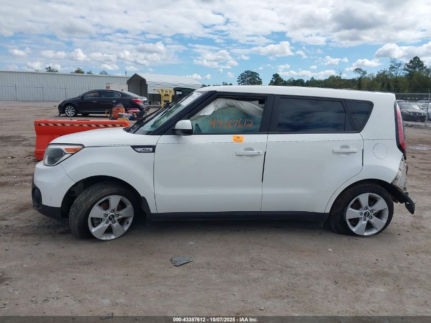 2019 Kia Soul VIN: KNDJN2A22K7635782 Lot: 43387612